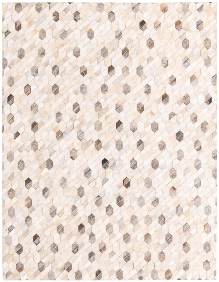 Detail image of 5' 1 x 7' 4 Cowhide Rug