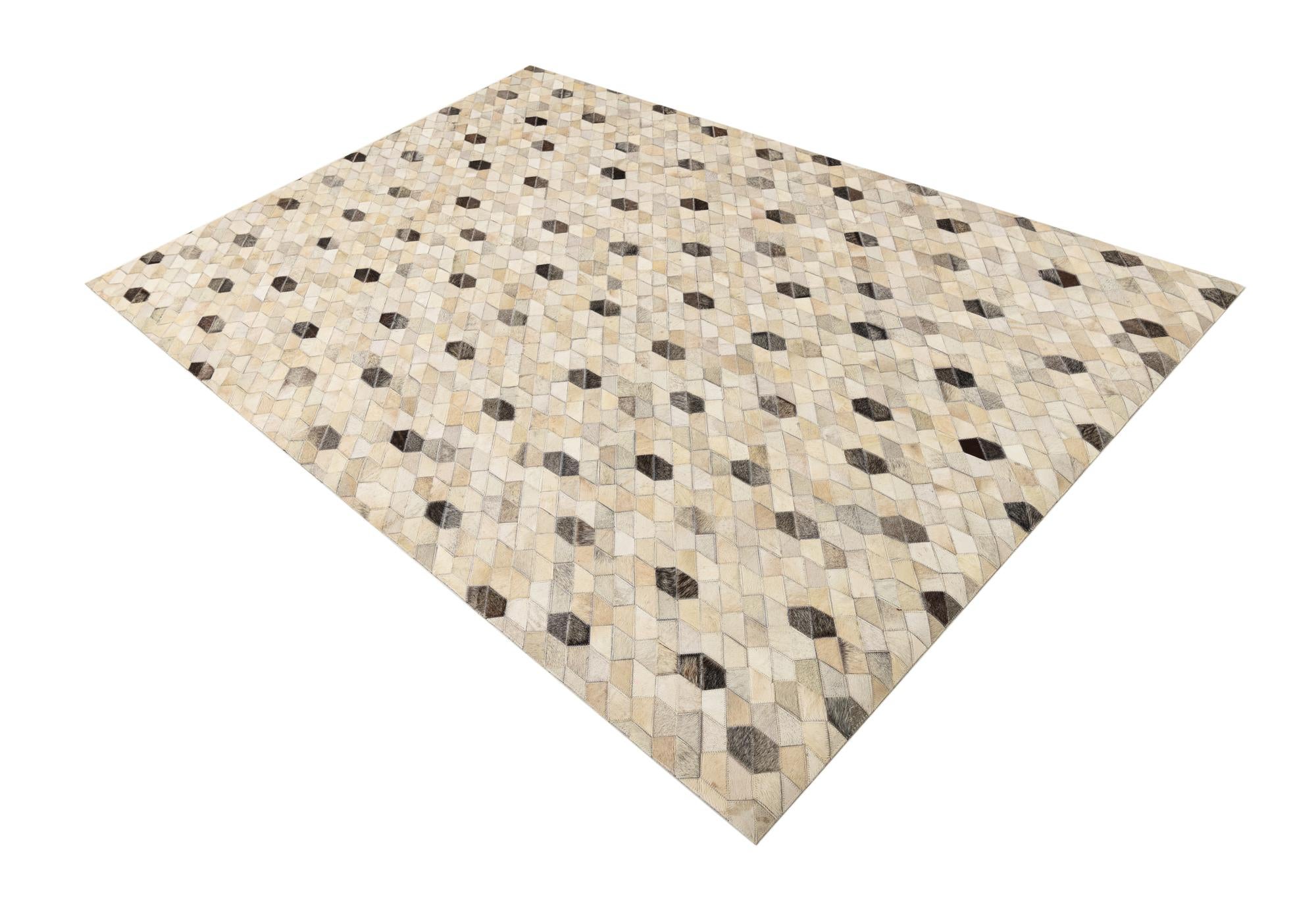 5' 3 x 7' 8 Cowhide Rug