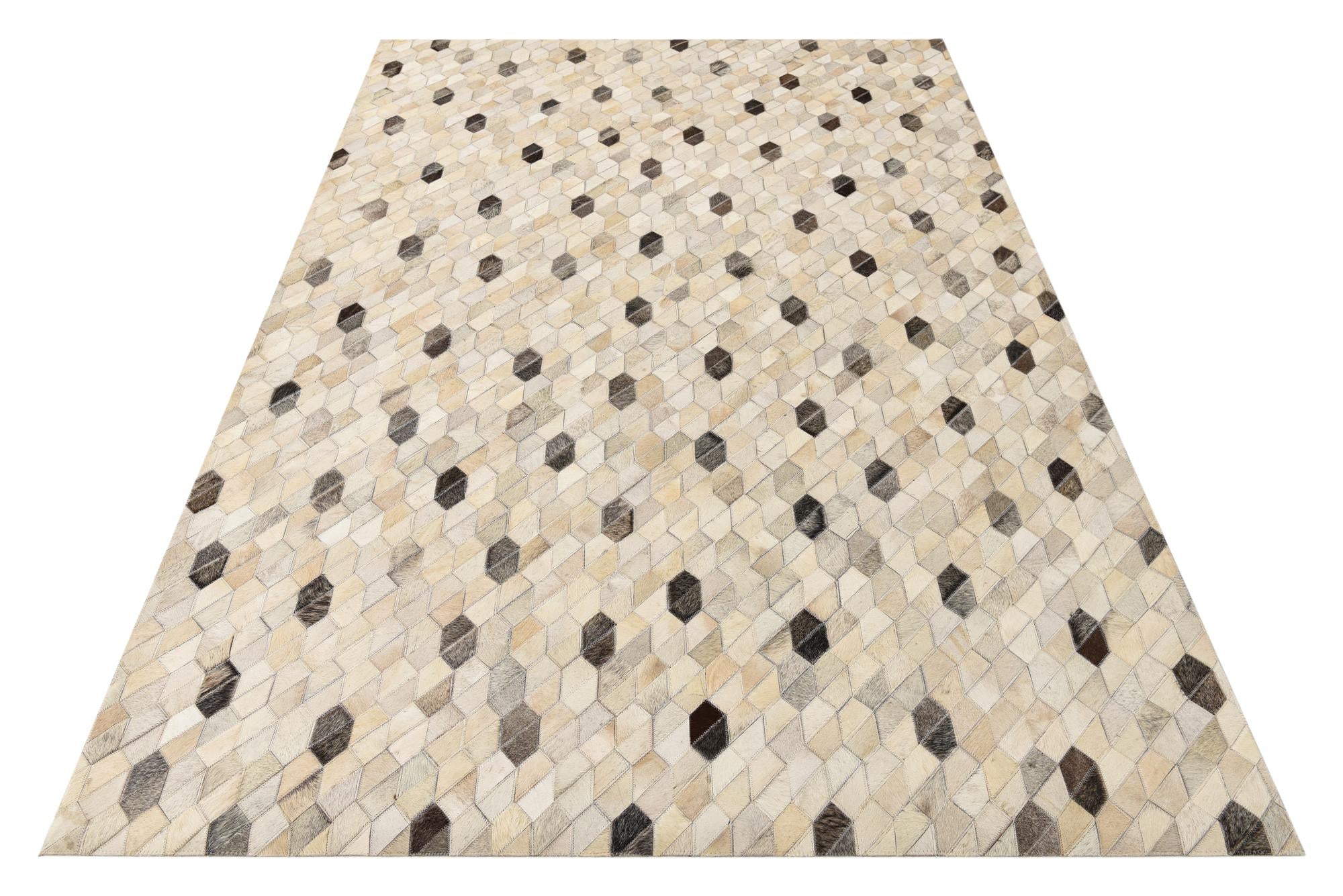 5' 3 x 7' 8 Cowhide Rug