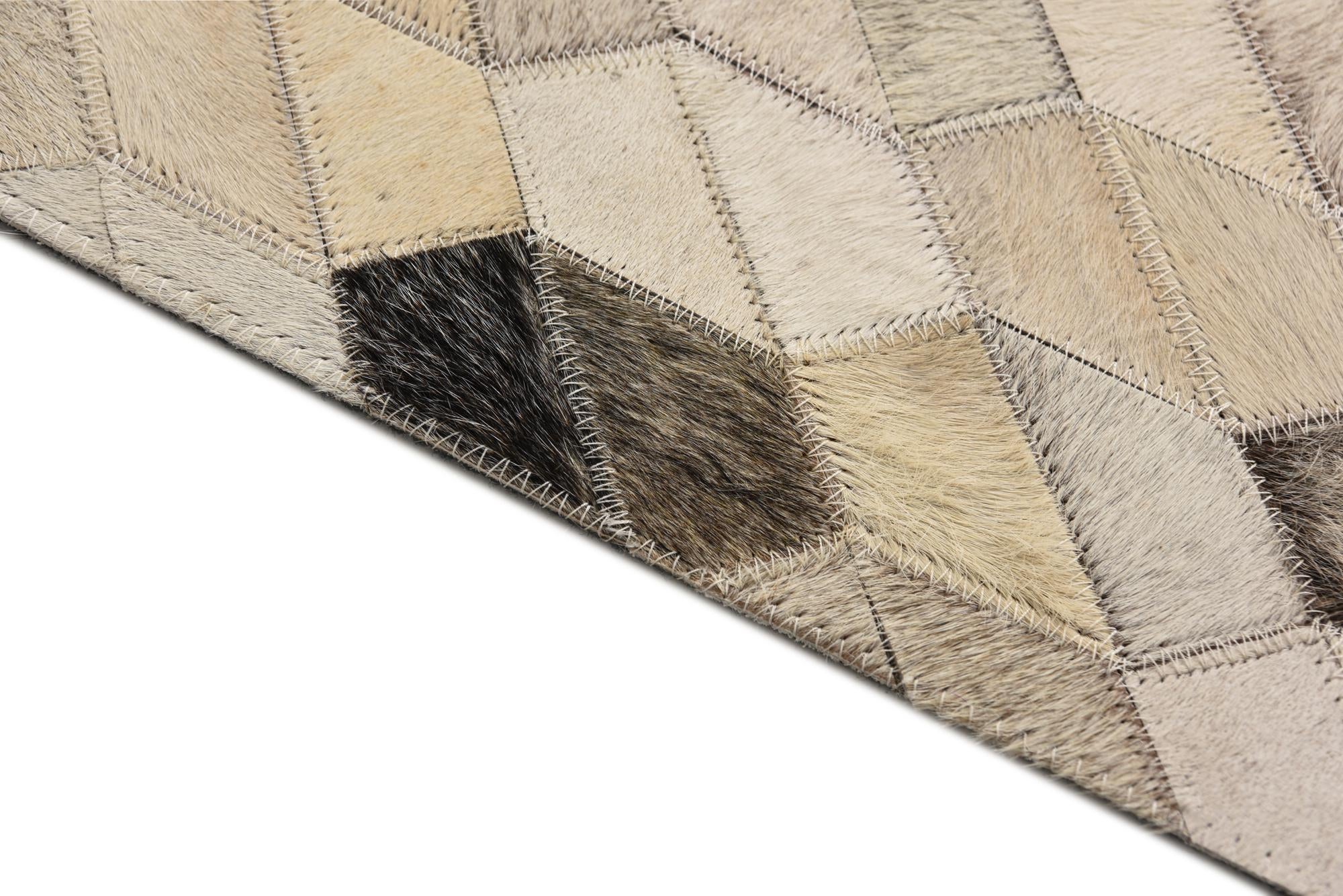 5' 3 x 7' 8 Cowhide Rug