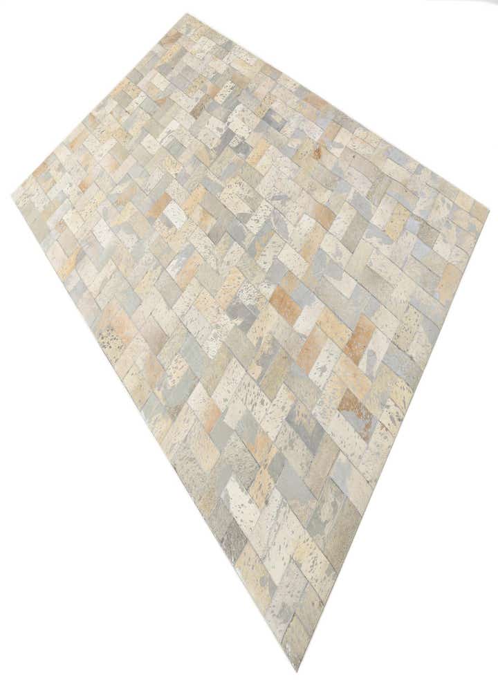 5' 2 x 8' 3 Cowhide Rug