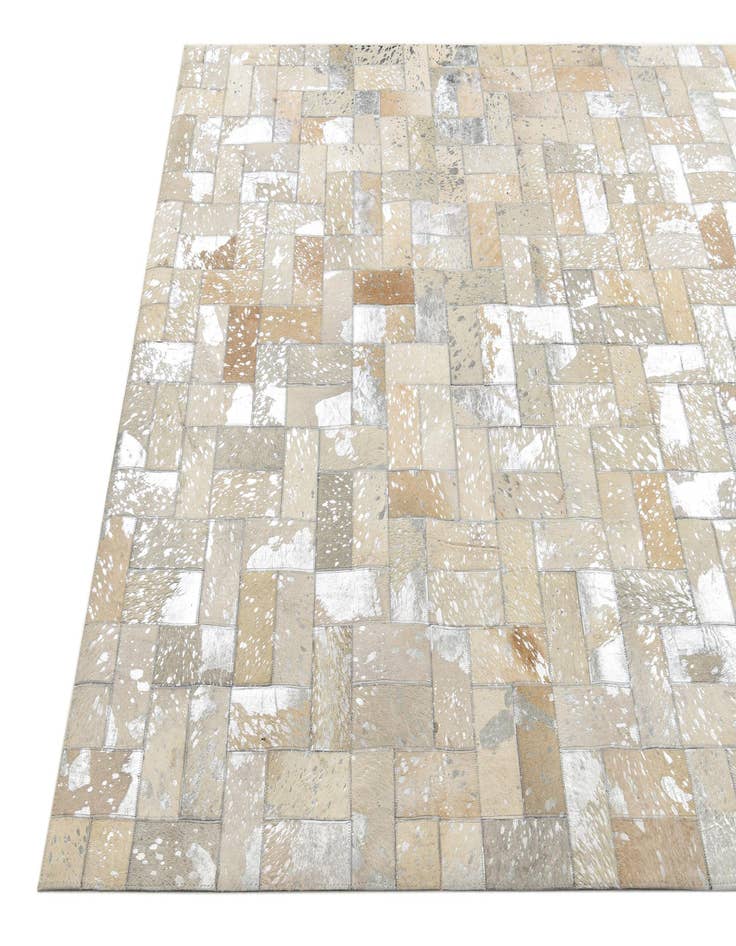 Detail image of 5' 2 x 8' 3 Cowhide Rug
