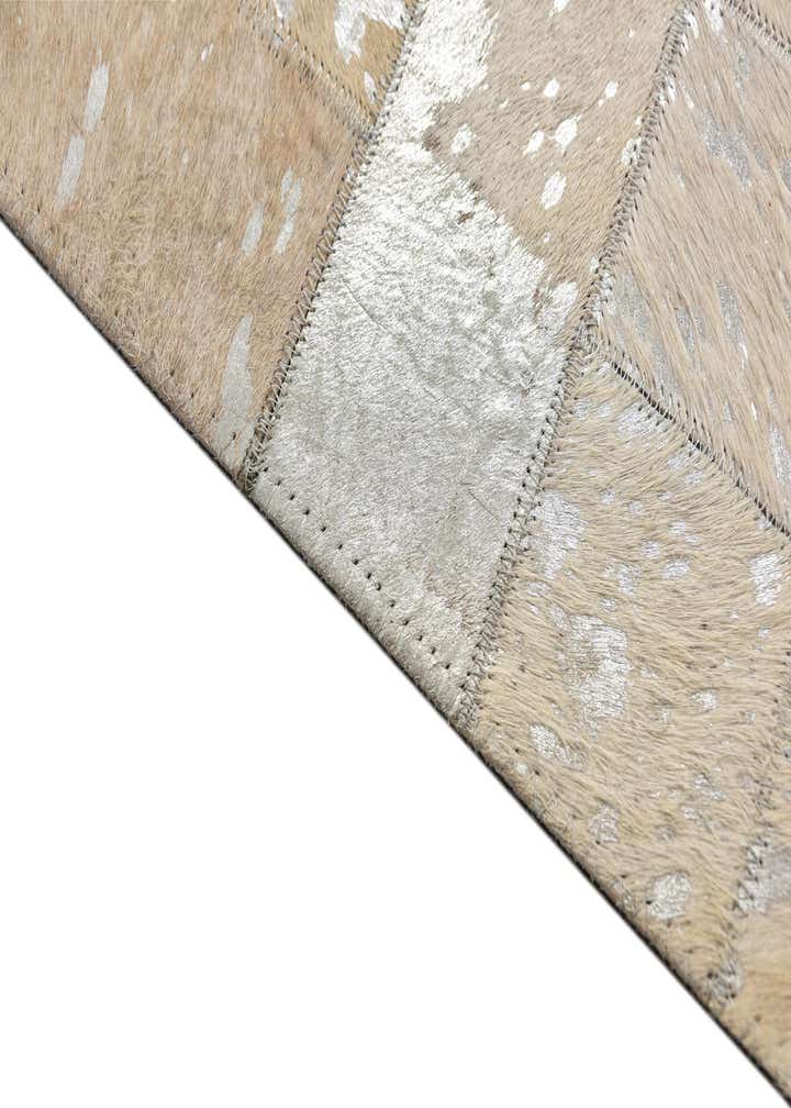 5' 2 x 8' 3 Cowhide Rug