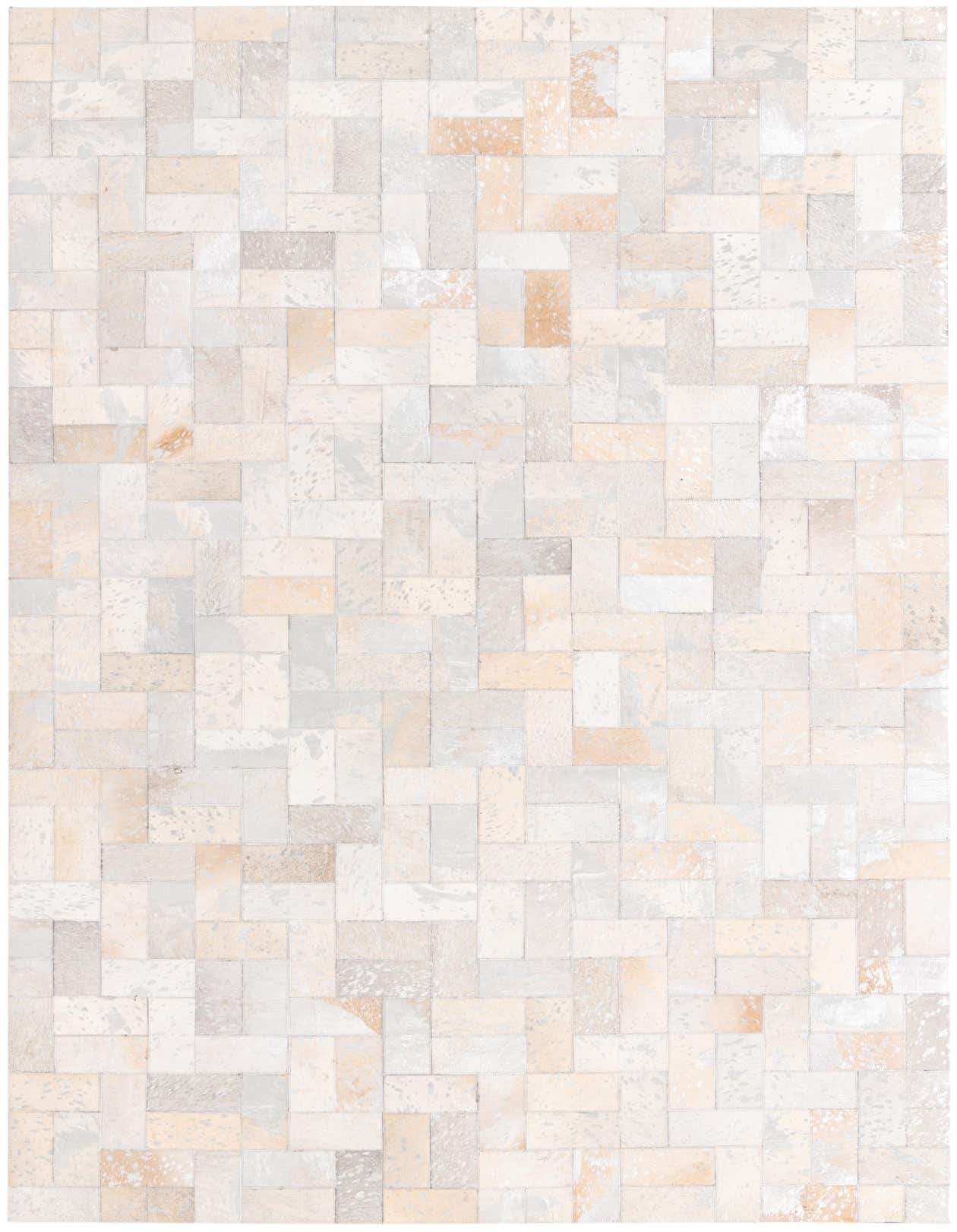 5' 2 x 8' 3 Cowhide Rug