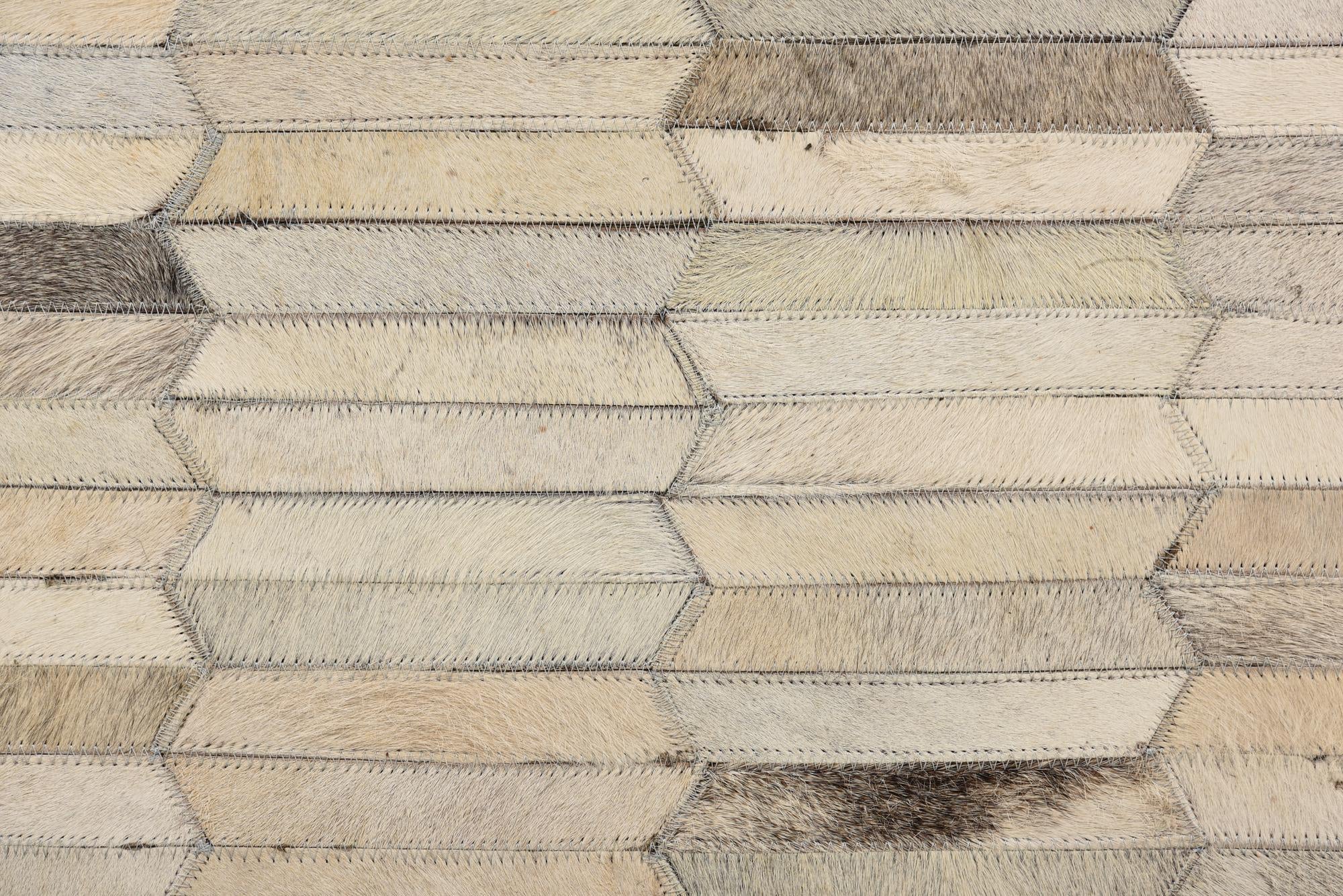 5' 4 x 7' 3 Cowhide Rug