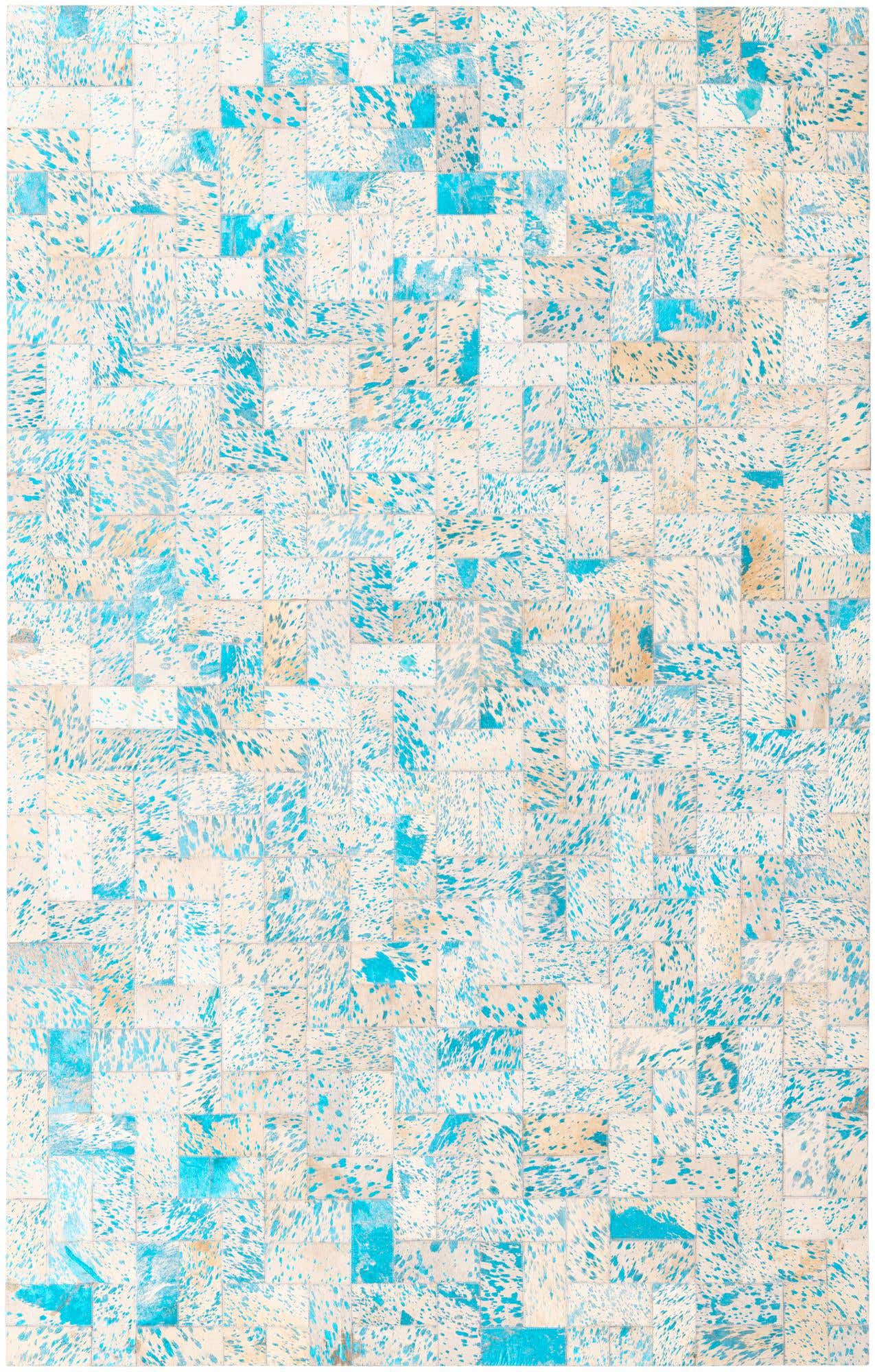 5' 2 x 8' 3 Cowhide Rug