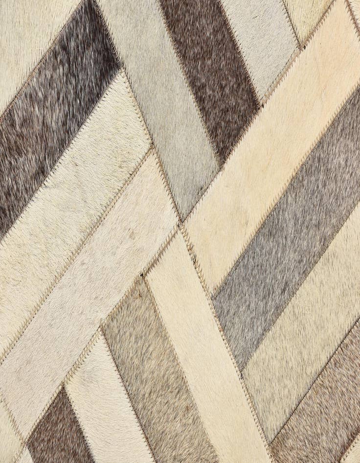 Detail image of 2' x 2' 10 Cowhide Rug