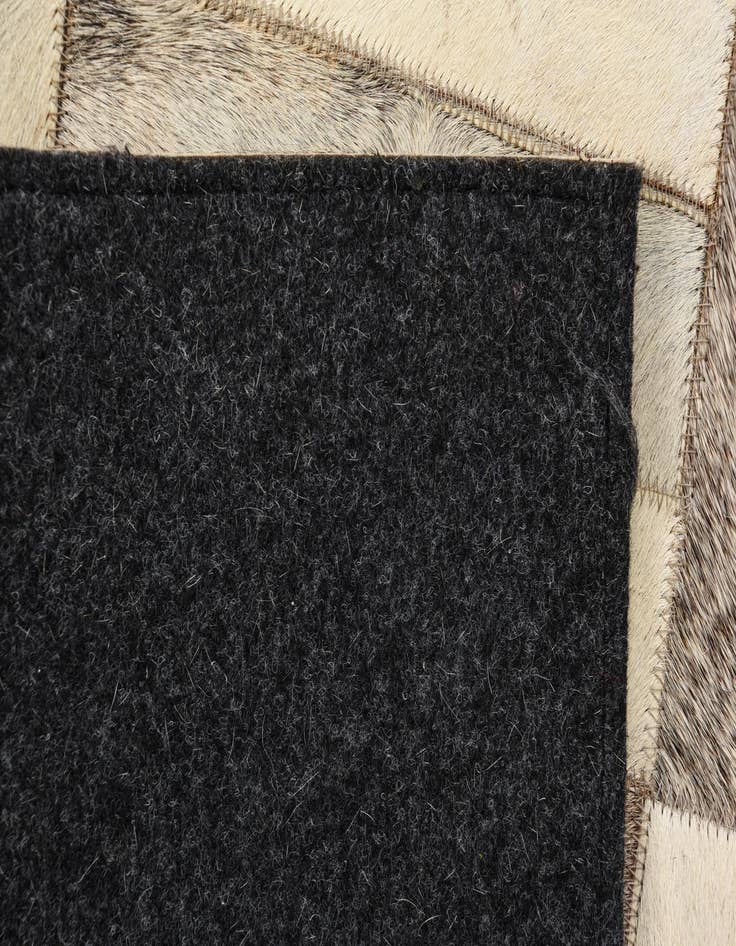 Detail image of 2' x 2' 10 Cowhide Rug