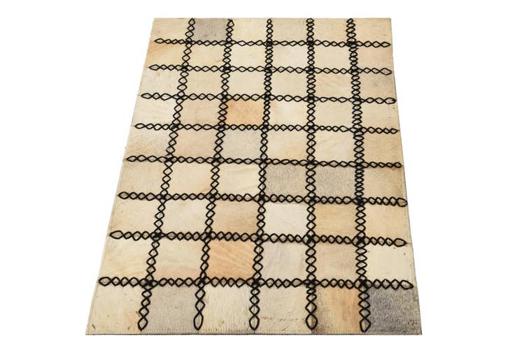 Detail image of 2' 1 x 3' 1 Cowhide Rug