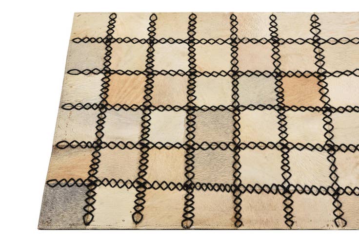 Detail image of 2' 1 x 3' 1 Cowhide Rug