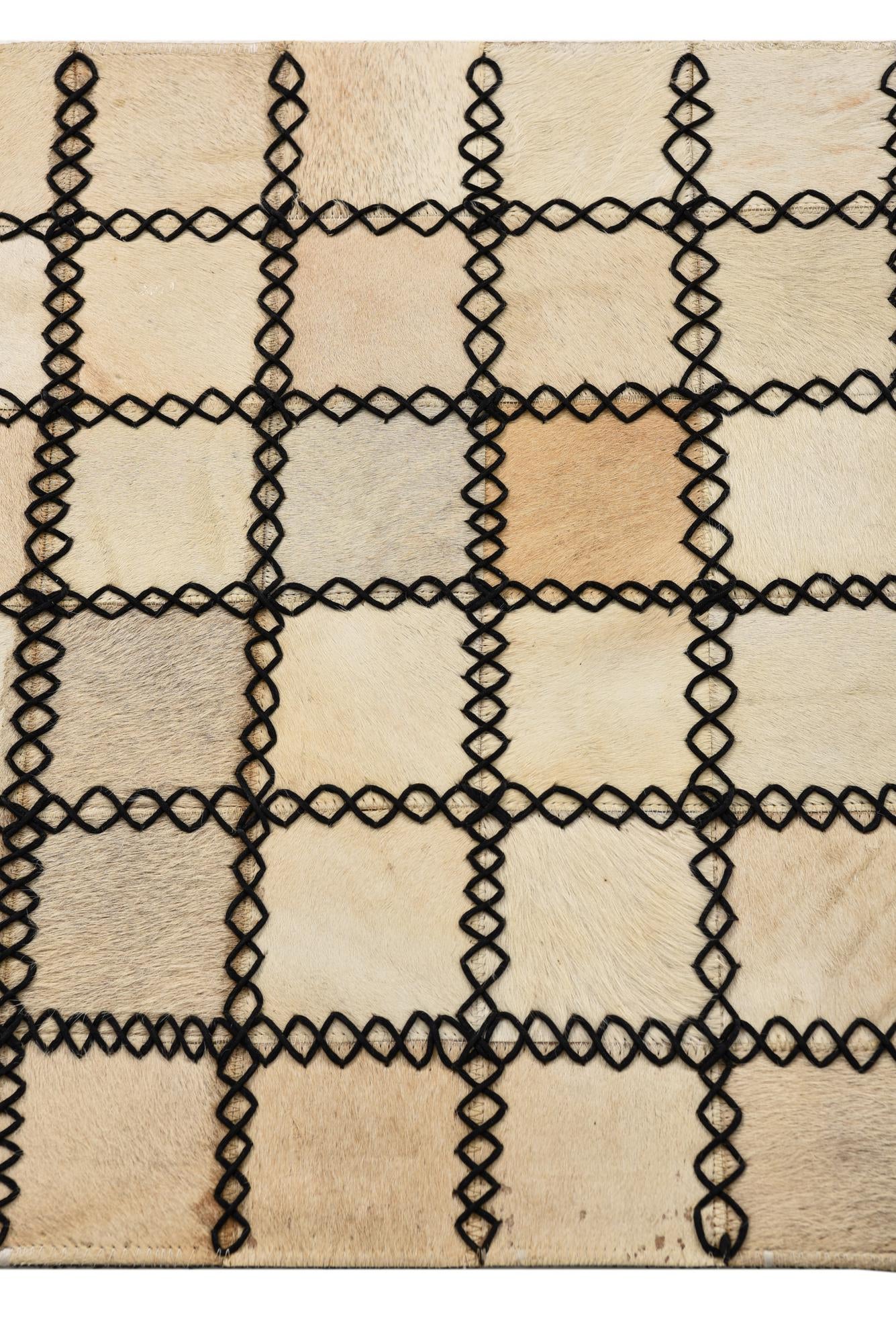 2' 1 x 3' 1 Cowhide Rug