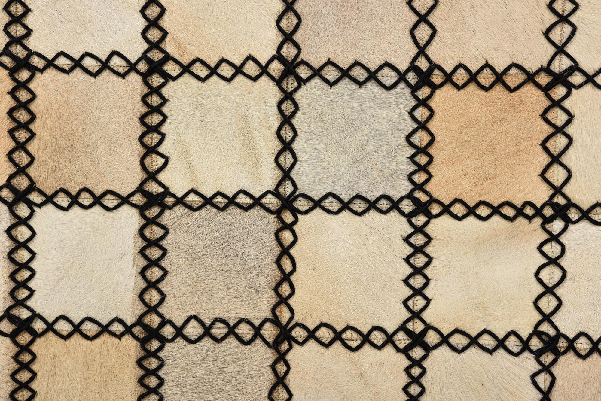 2' 1 x 3' 1 Cowhide Rug