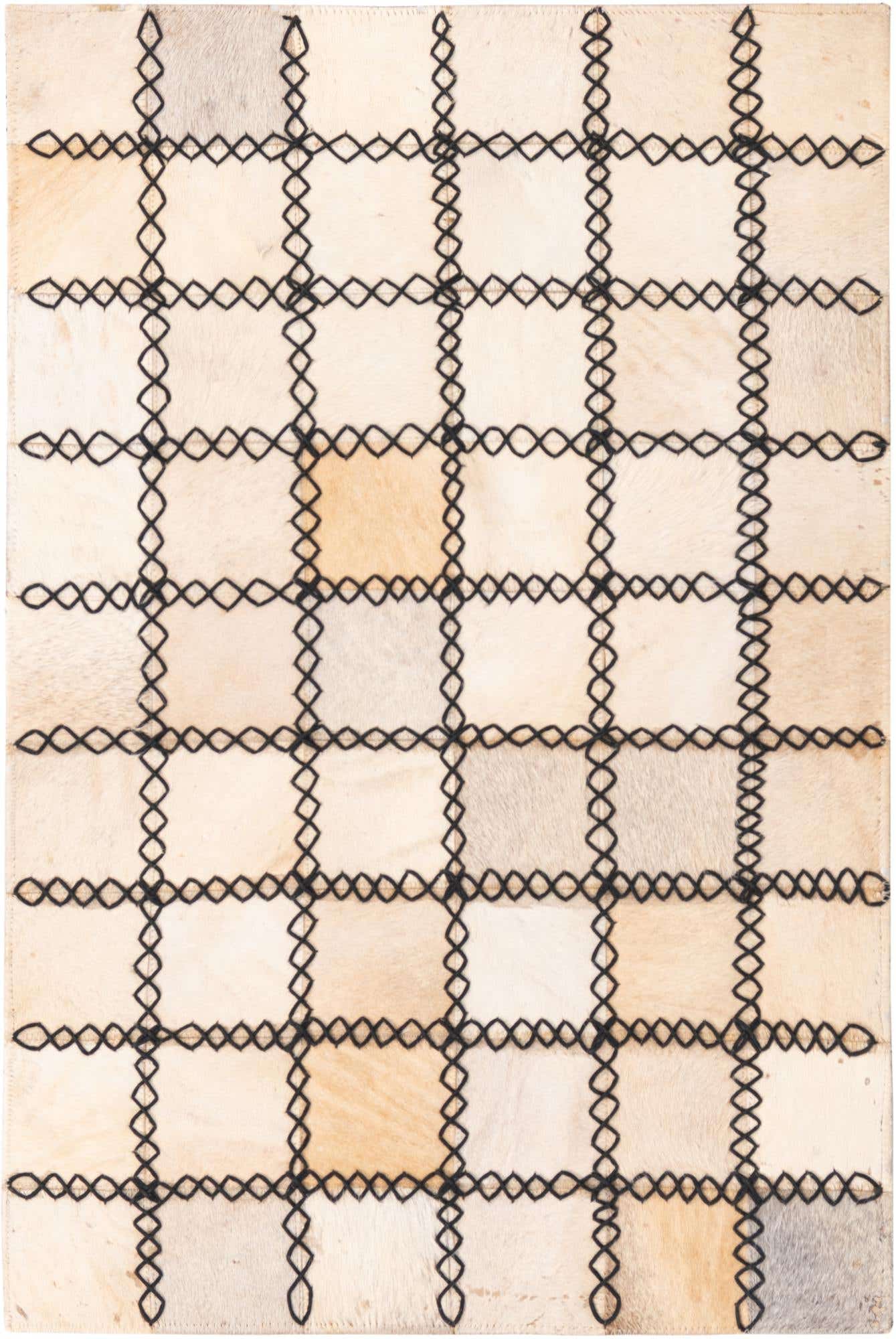 2' 1 x 3' 1 Cowhide Rug