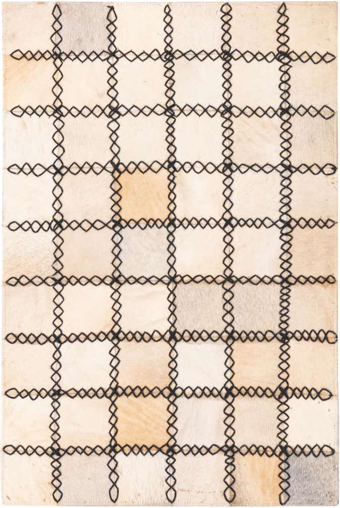 2' 1 x 3' 1 Cowhide Rug
