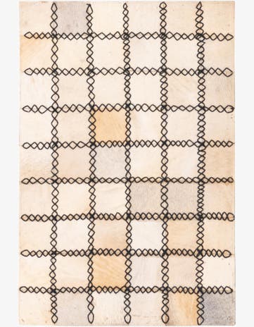 2' 1 x 3' 1 Cowhide Rug