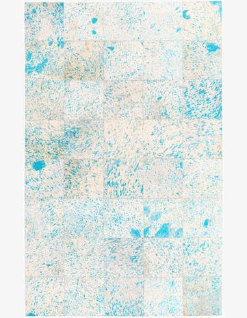 5' 1 x 8' 1 Cowhide Rug