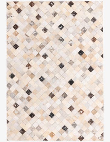 5' 3 x 7' 6 Cowhide Rug