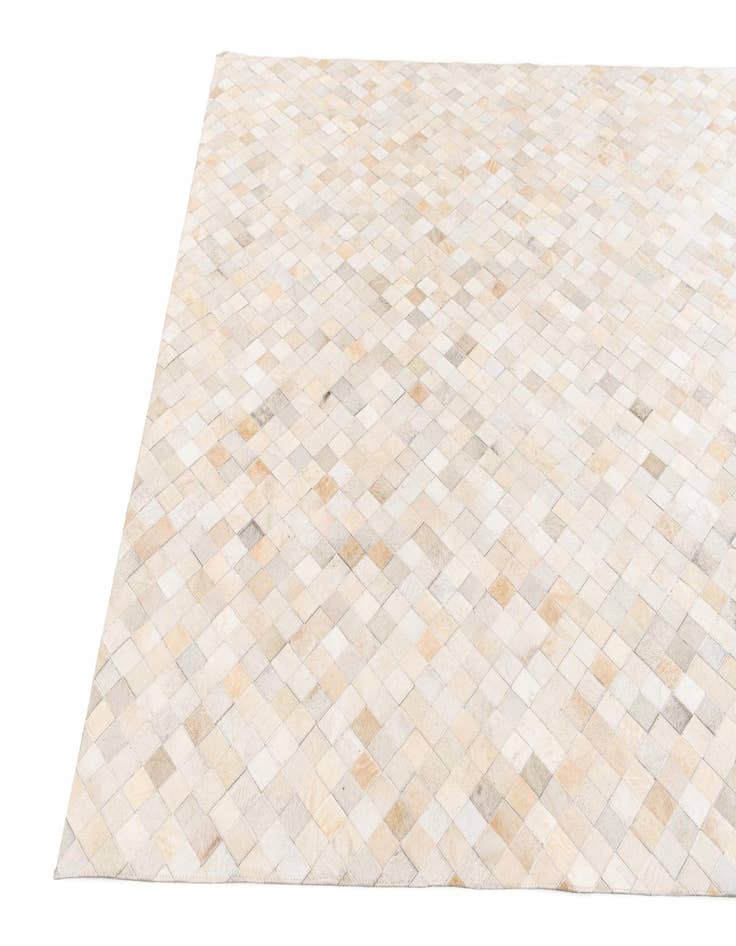 Detail image of 6' x 9' Cowhide Stocks Rug