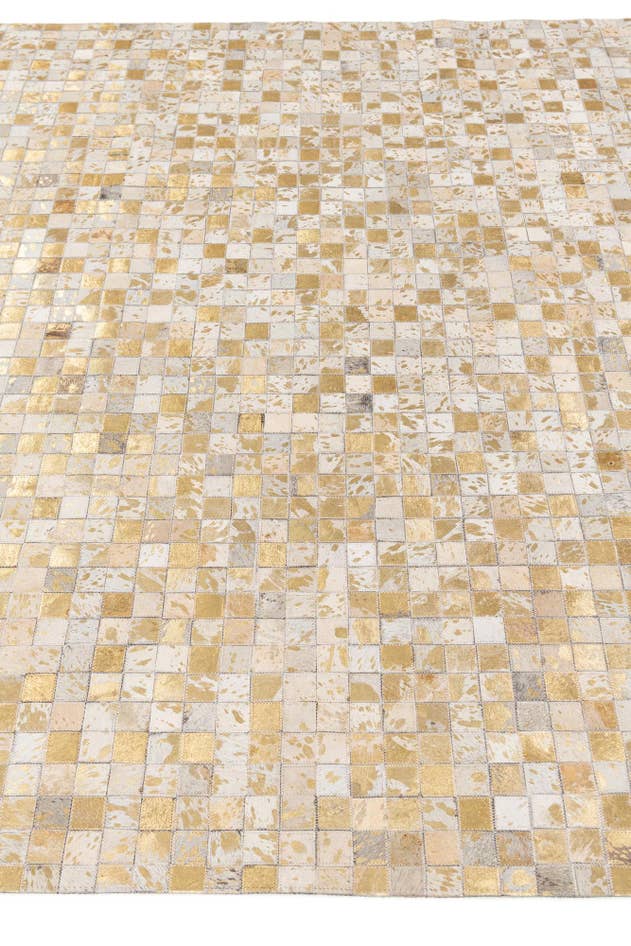 Detail image of 6' x 9' 1 Cowhide Stocks Rug