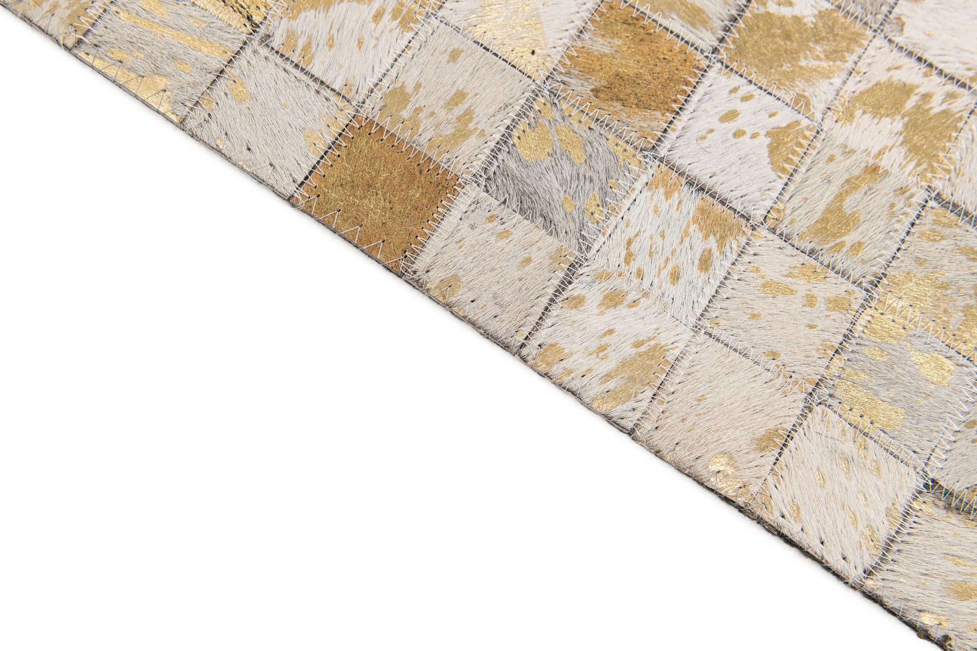 6' x 9' Cowhide Stocks Rug