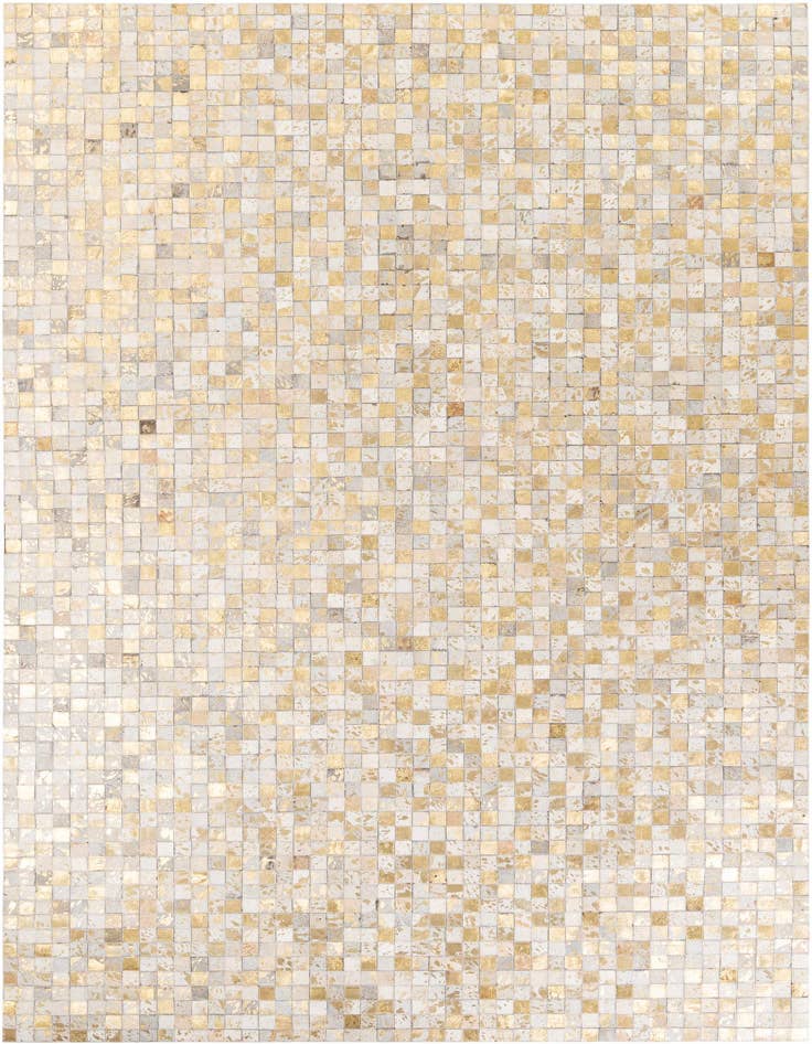 Detail image of 6' x 9' Cowhide Stocks Rug