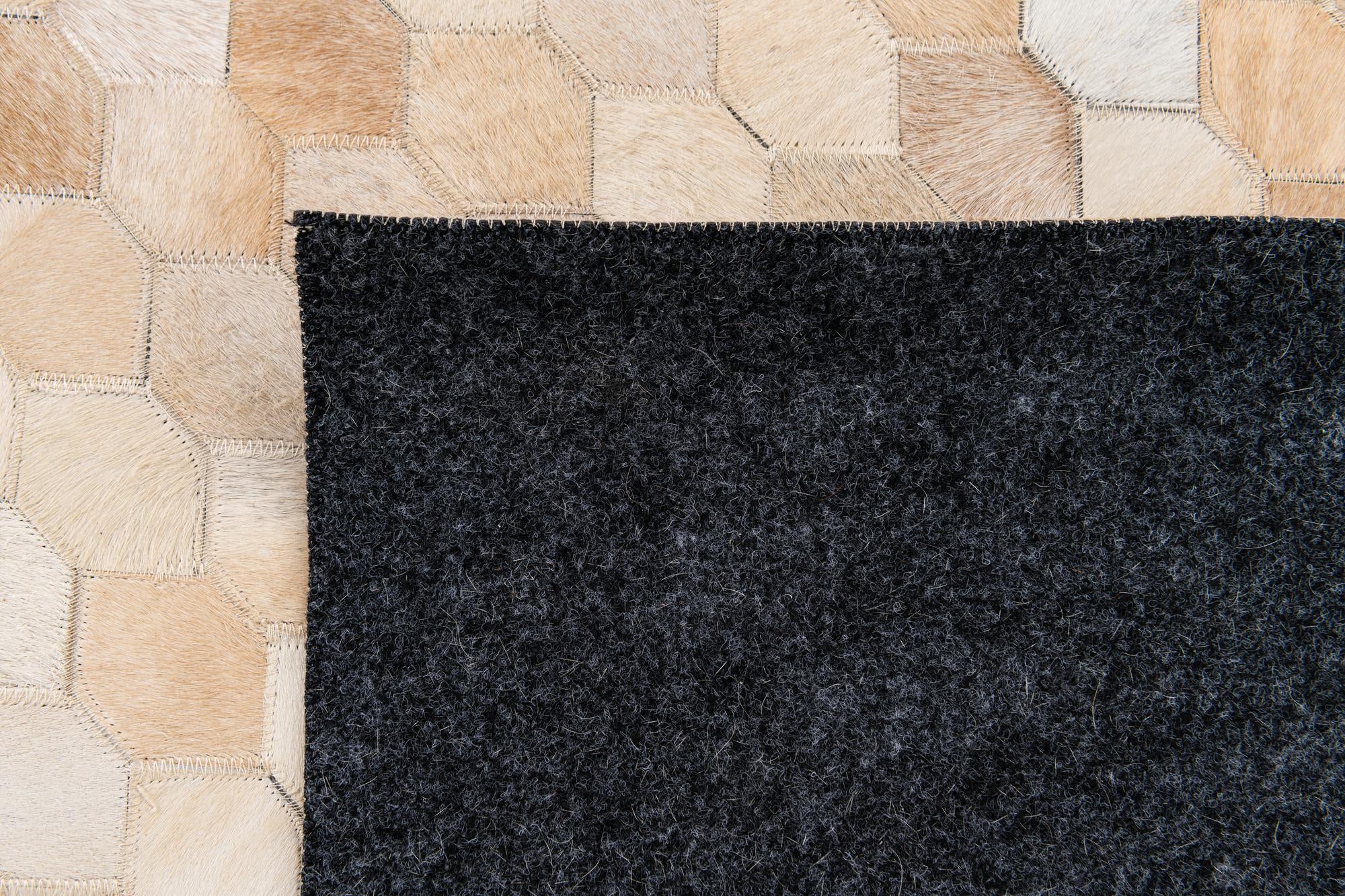 6' 8 x 10' Cowhide Stocks Rug
