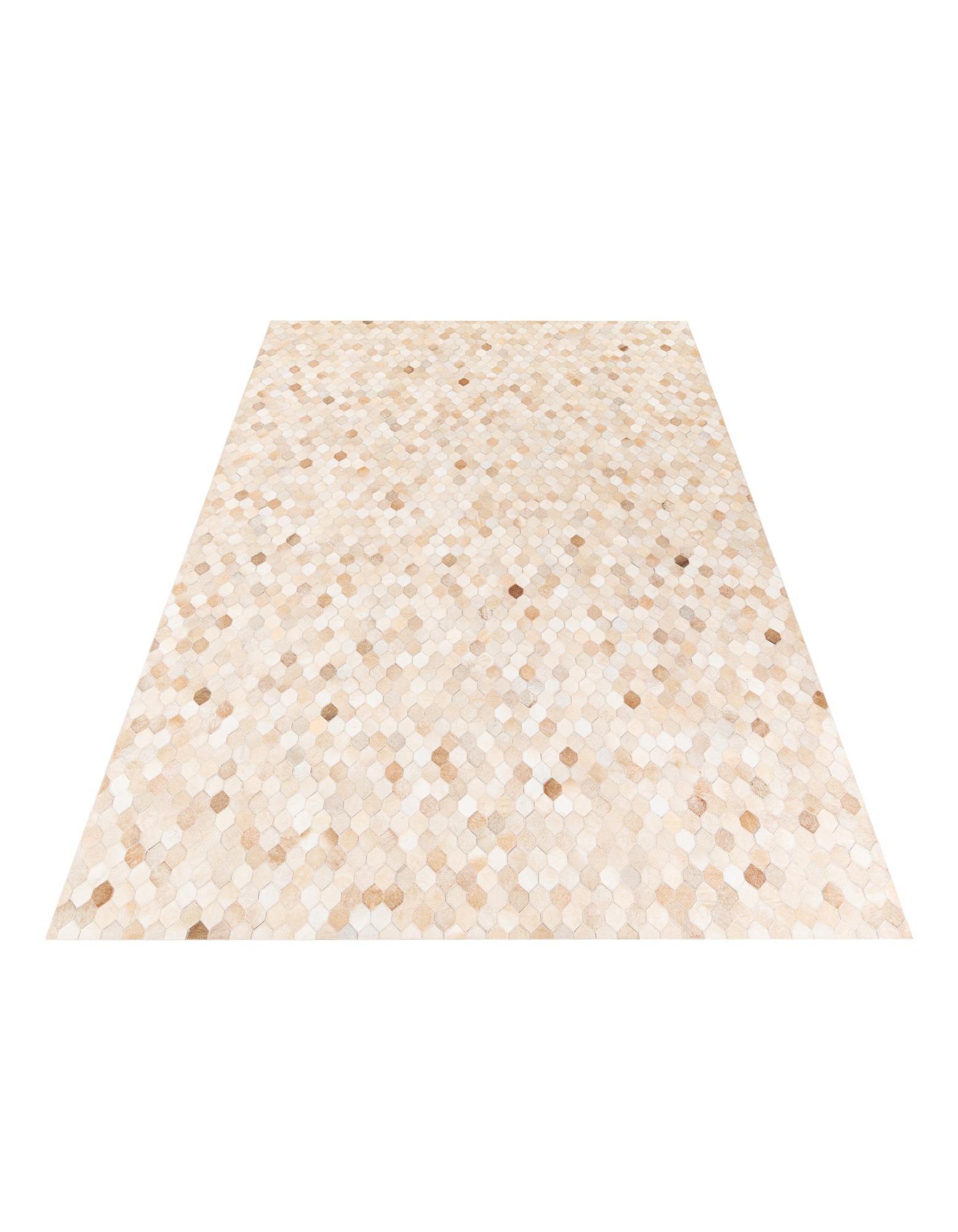 6' 8 x 10' 1 Cowhide Stocks Rug