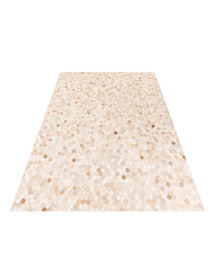 6' 8 x 10' 1 Cowhide Stocks Rug
