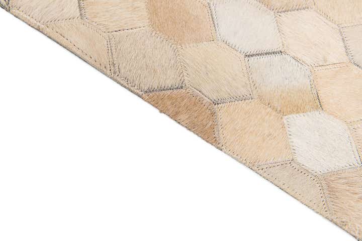 6' 8 x 10' 1 Cowhide Stocks Rug