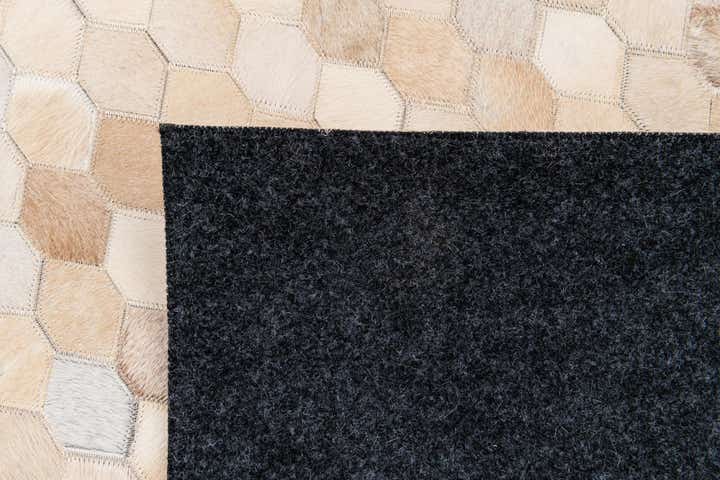 6' 8 x 10' 1 Cowhide Stocks Rug