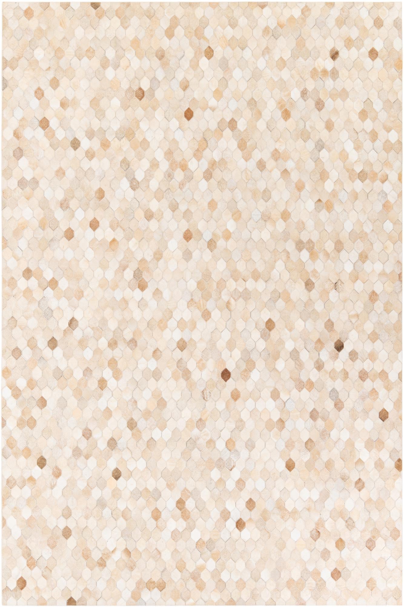 6' 8 x 10' 1 Cowhide Stocks Rug