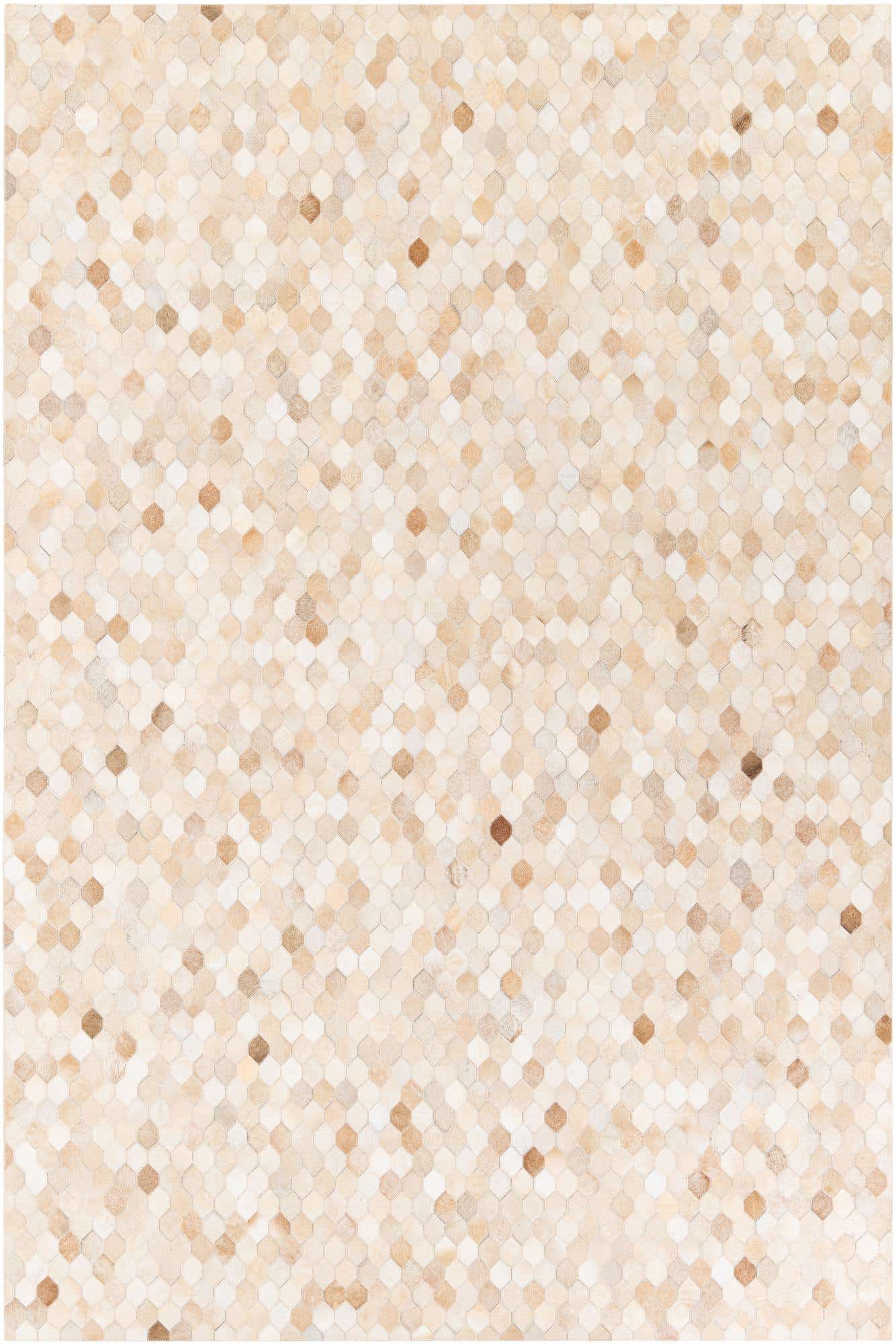 6' 8 x 10' 1 Cowhide Stocks Rug
