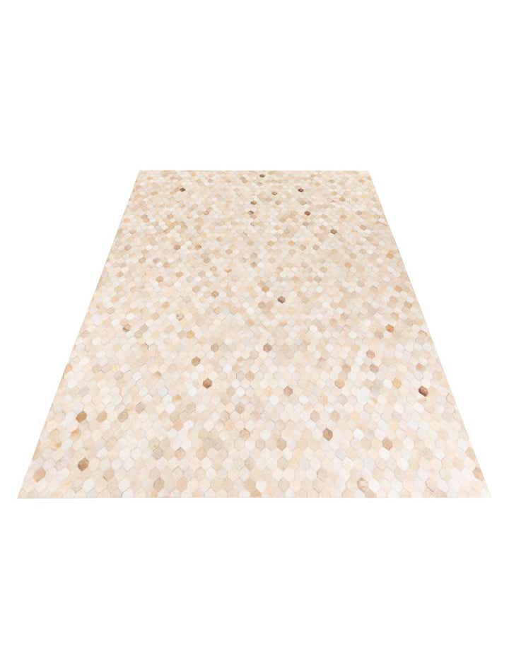 6' 9 x 9' 11 Cowhide Stocks Rug