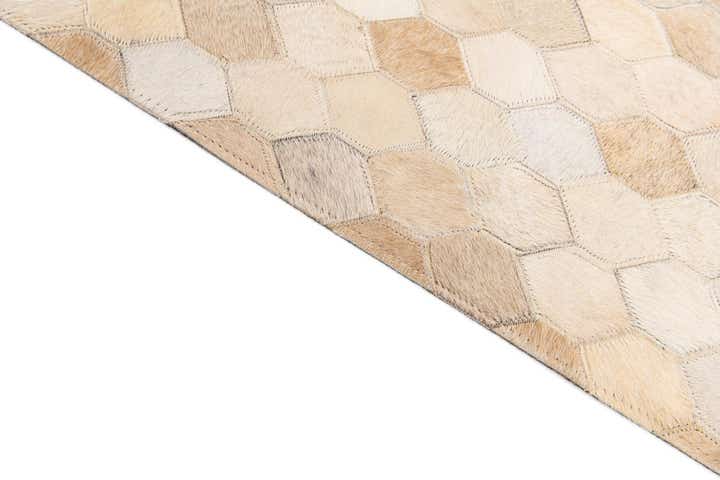 6' 9 x 9' 11 Cowhide Stocks Rug