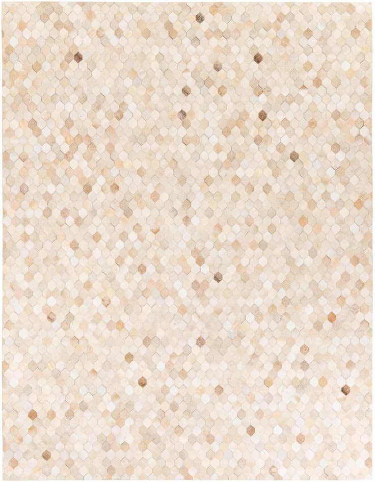 Detail image of 6' 9 x 9' 11 Cowhide Stocks Rug