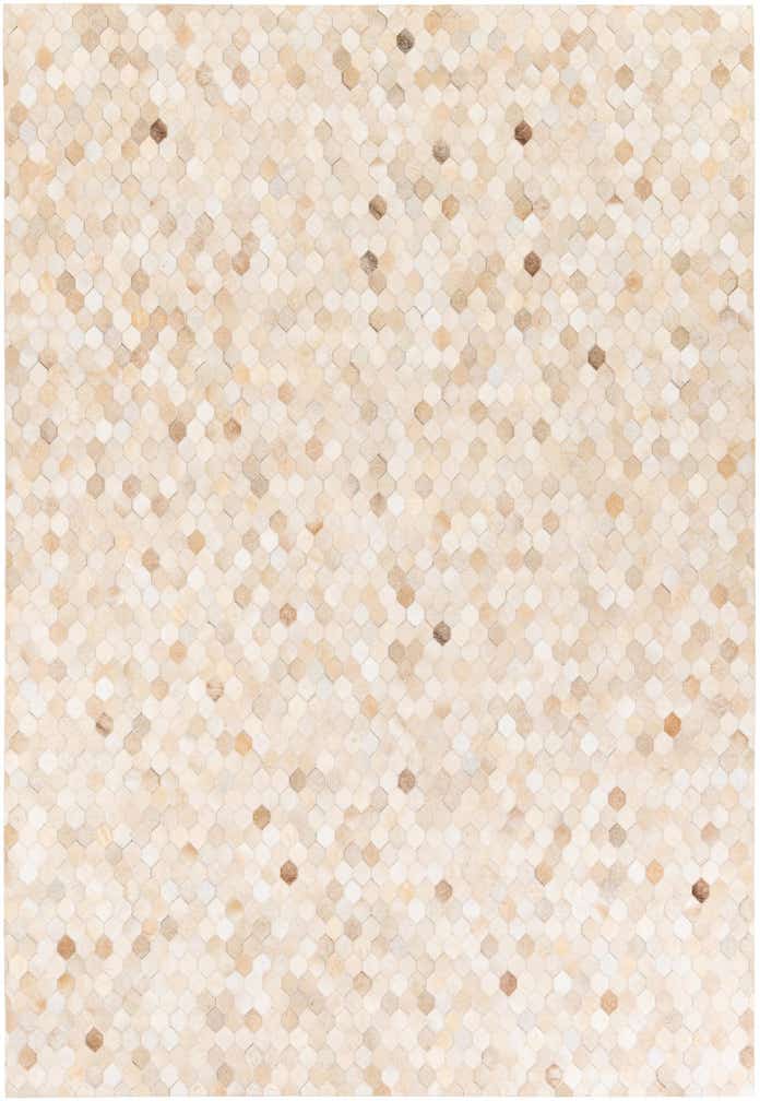 6' 9 x 9' 11 Cowhide Stocks Rug