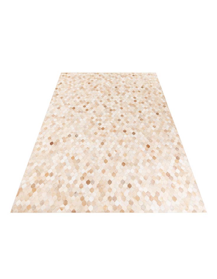 Detail image of 6' 7 x 9' 11 Cowhide Stocks Rug