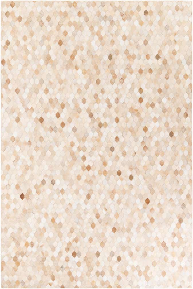 6' 7 x 9' 11 Cowhide Stocks Rug