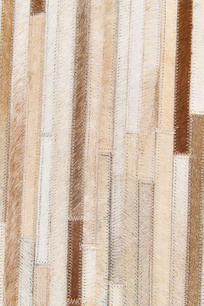 5' 1 x 7' 11 Cowhide Stocks Rug