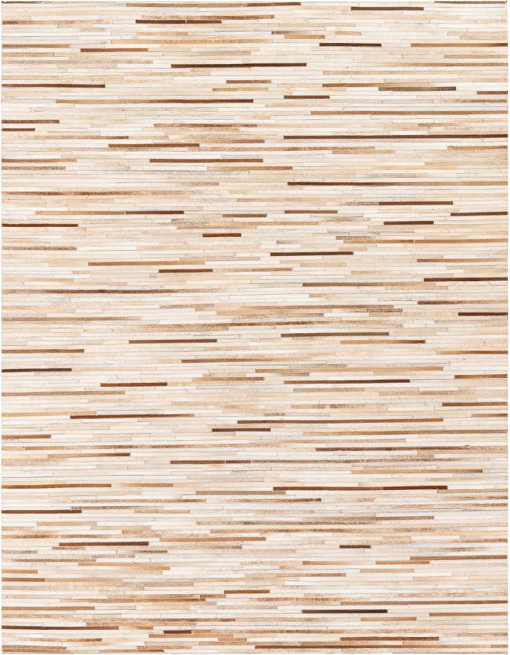 Detail image of 5' 1 x 7' 11 Cowhide Stocks Rug