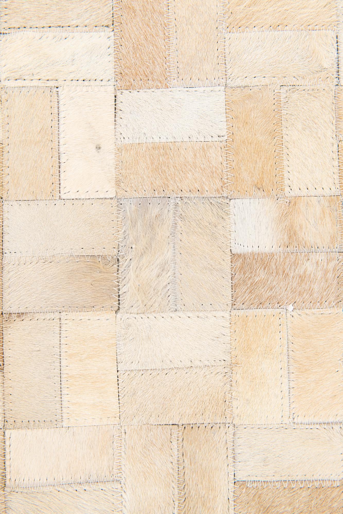 5' 3 x 7' 5 Cowhide Stocks Rug