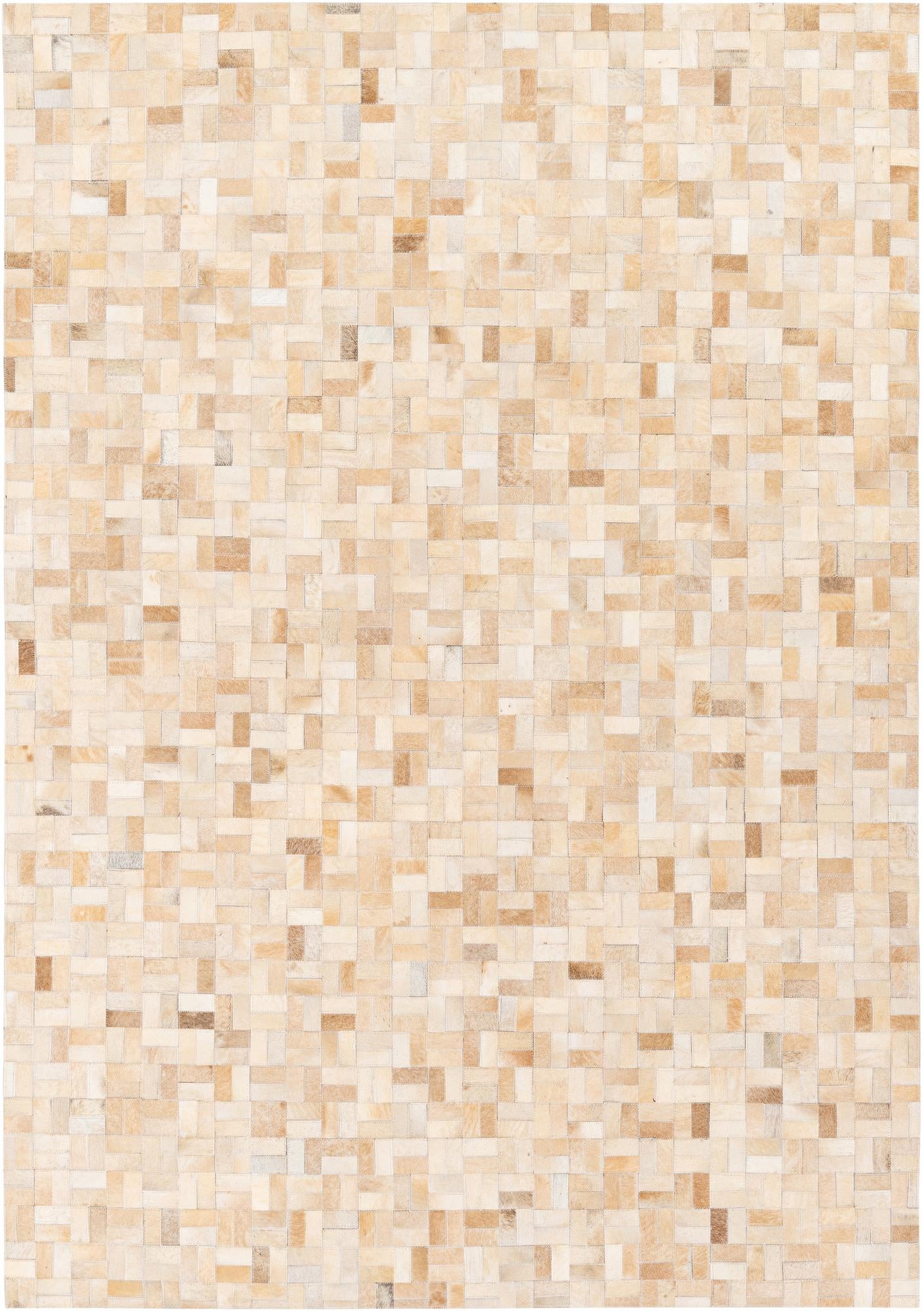 5' 3 x 7' 5 Cowhide Stocks Rug