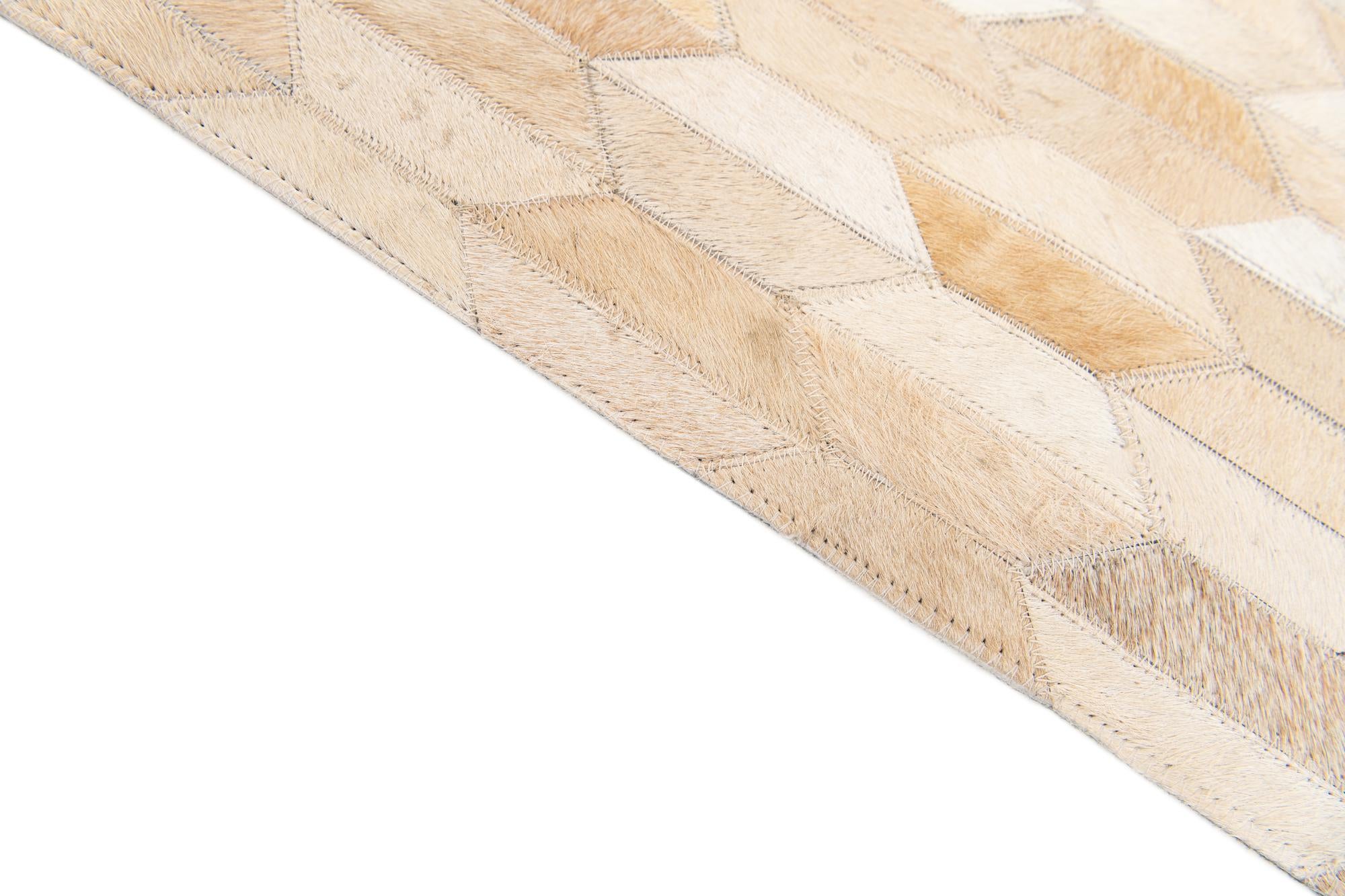 5' x 8' Cowhide Stocks Rug
