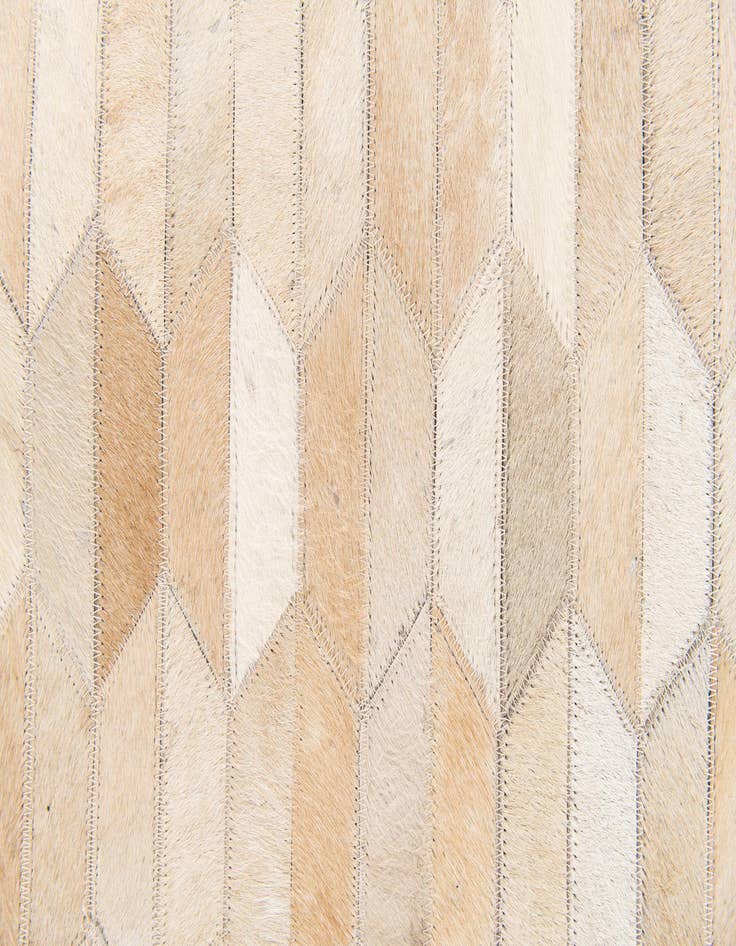 Detail image of 5' x 8' Cowhide Stocks Rug