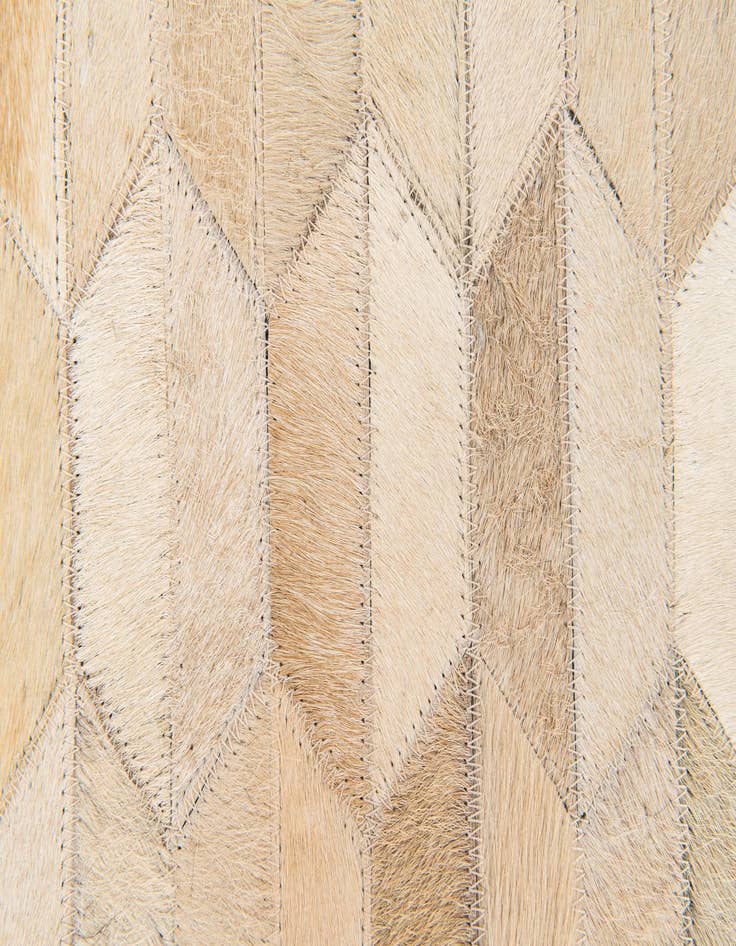 Detail image of 5' x 8' Cowhide Stocks Rug