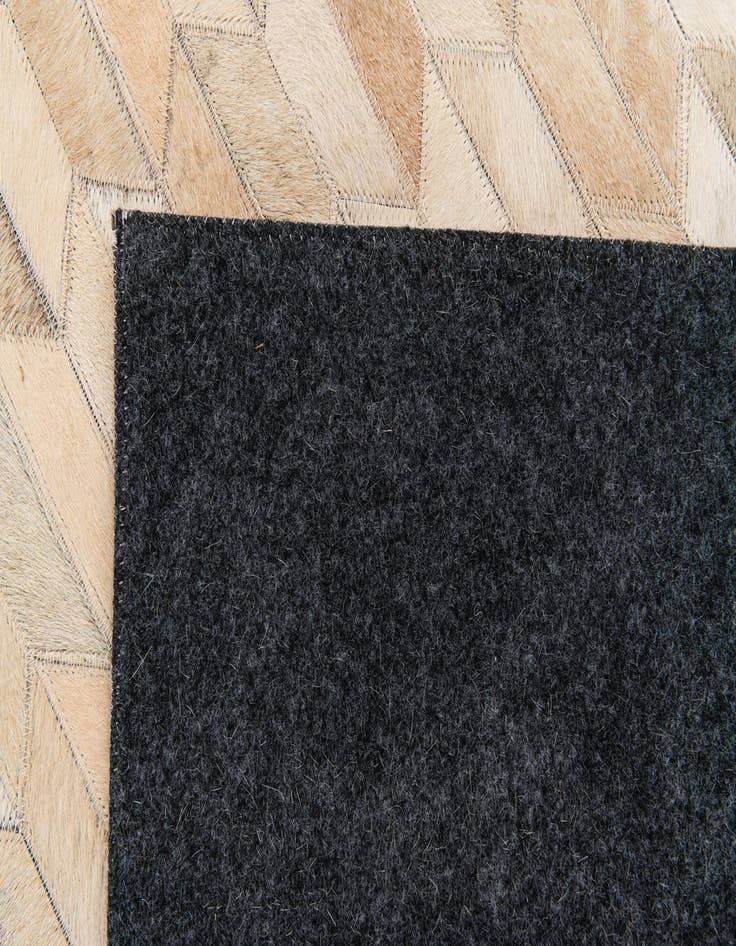 Detail image of 5' x 8' Cowhide Stocks Rug