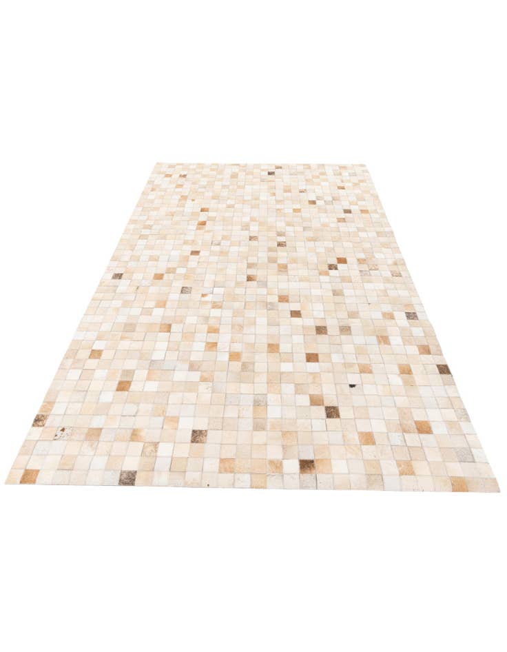 Detail image of 5' 1 x 7' 11 Cowhide Stocks Rug