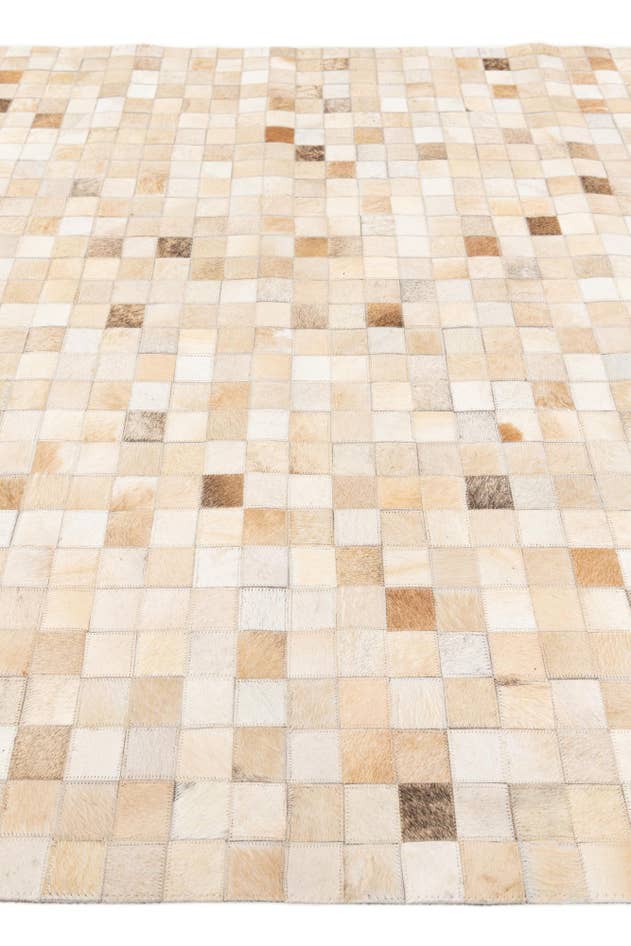 Detail image of 5' 1 x 7' 11 Cowhide Stocks Rug