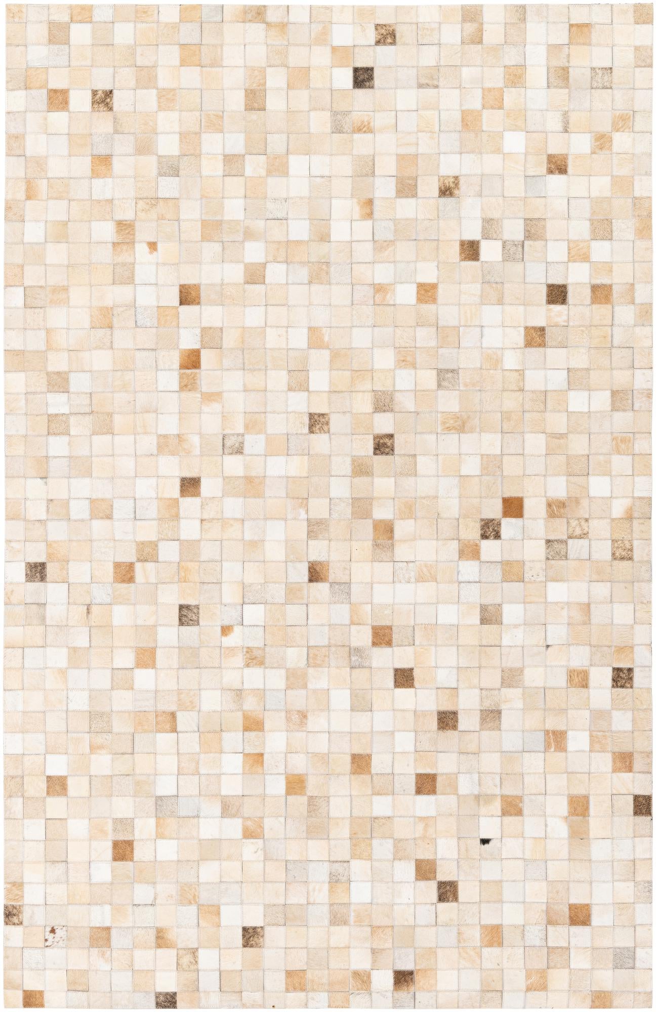5' 1 x 7' 11 Cowhide Stocks Rug