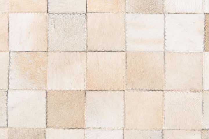 4' 11 x 7' 11 Cowhide Stocks Rug